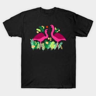 Flamingos In Love T-Shirt